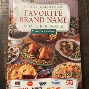 Vintage 1993 Great American Favorite Brand Name Cookbook Collector's Edition